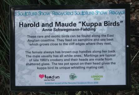 bird mosaic sculpture info about rare birds at london zoo